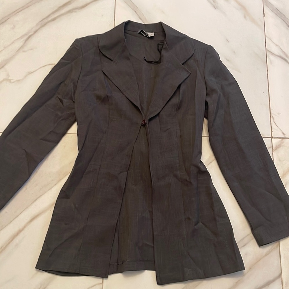 Grey long sleeve Blazer